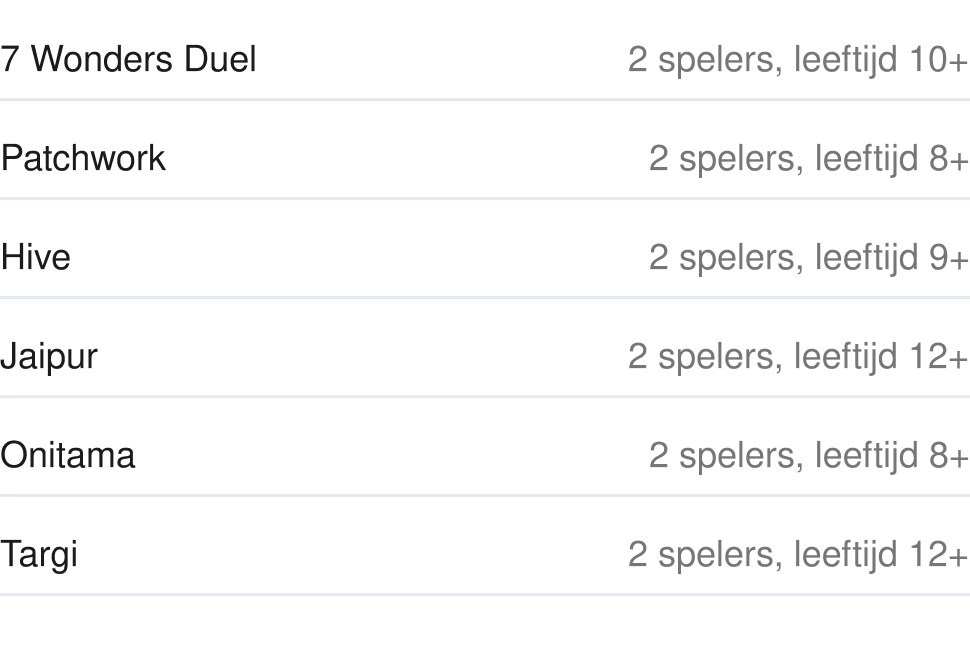 Tweepersoonsspellen